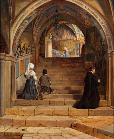 La Scala Santa au monastère San Benedetto près de Subiaco - Jorgen Roed