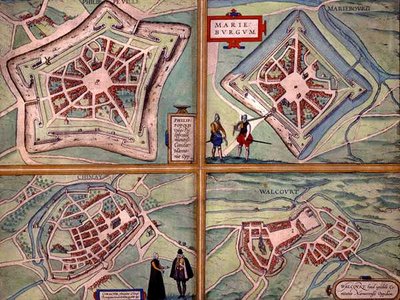 Cartes de Philippeville, Mariembourg, Chimay et Walcourt, de 