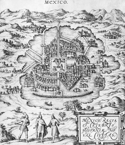 Carte du Mexique, illustration de 