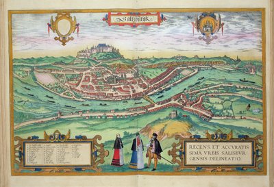 Carte de Salzbourg, de 