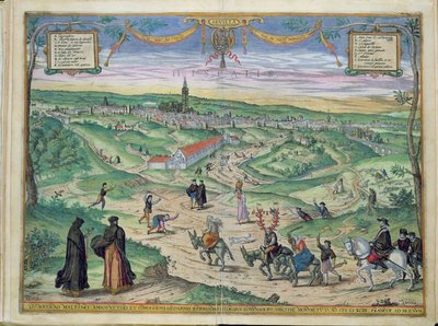 Plan de la ville de Séville, de 