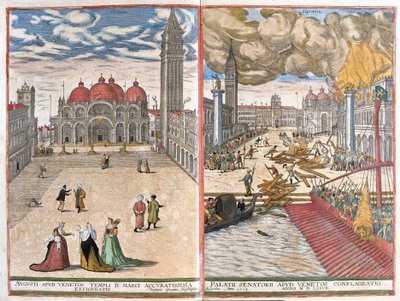 Venise, Italie : église de Saint-Marc et l