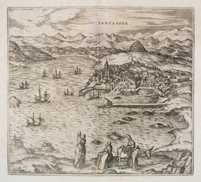Vue de Santander - Joris Hoefnagel