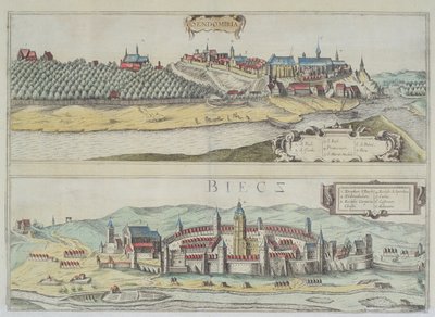 Vues de Sendomiria et Biecz, de 