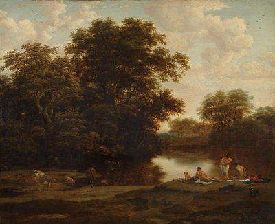 Paysage avec baigneurs - Joris van der Haagen