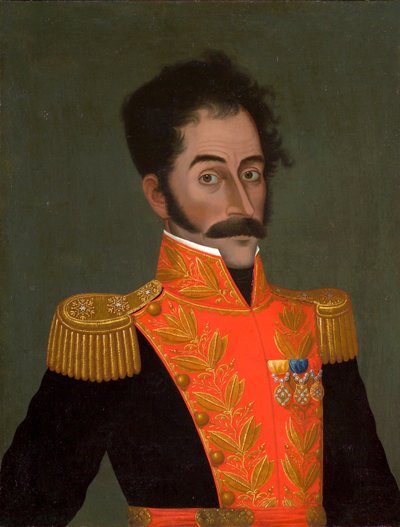 Portrait de Simón Bolívar, vers 1823 - José Gil de Castro