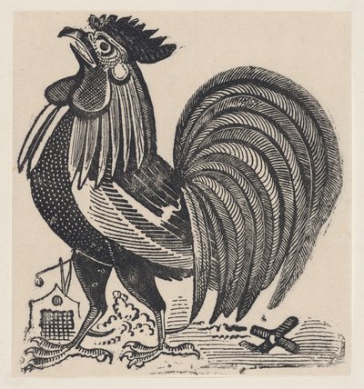 Un coq, vers 1880-1910 - José Guadalupe Posada