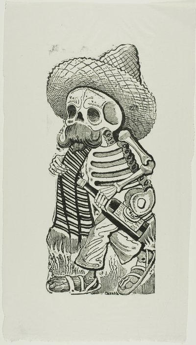 Calavera de Francisco Madero, de Calavera Maderista - José Guadalupe Posada