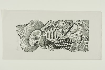 Calavera de Francisco Madero, de Calavera Maderista - José Guadalupe Posada
