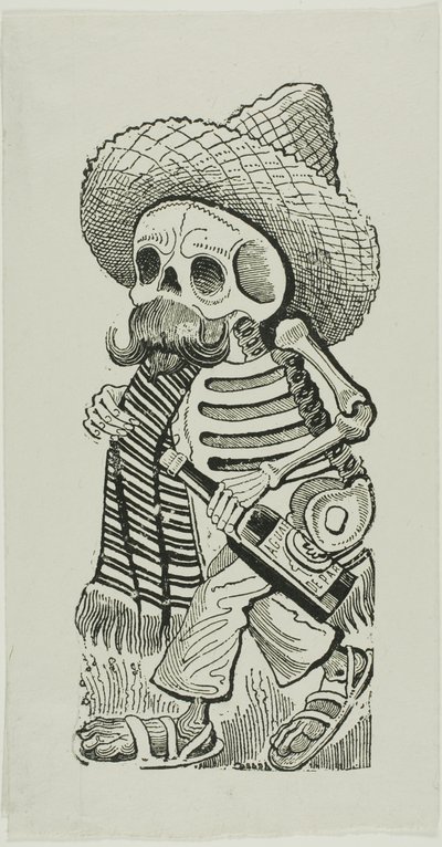Calavera de Francisco Madero, de Calavera Maderista - José Guadalupe Posada