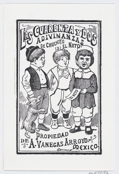 Quarante-deux devinettes, ca. 1900-1910 - José Guadalupe Posada