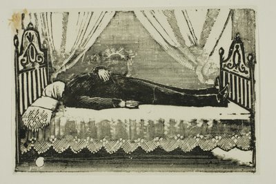 La mort du général Gonzales - José Guadalupe Posada