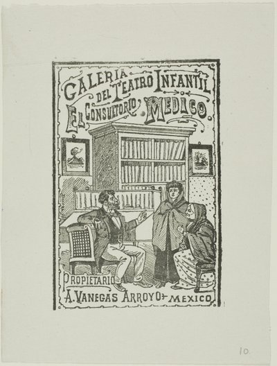 Le cabinet du médecin - José Guadalupe Posada