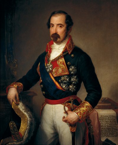 Portrait de Manuel Gutierrez de la Concha y Irigoyen (1808-1874), Marquis del Duero - José Gutiérrez de la Vega