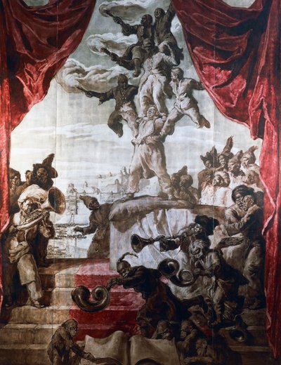 Décoration dans la salle de bal de l