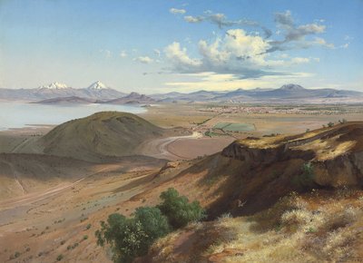 Vallée de Mexico depuis la colline de Sainte Isabel, 1892 - José María Velasco