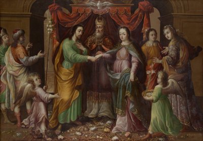 Le Mariage de la Vierge, vers 1690 - José Sánchez