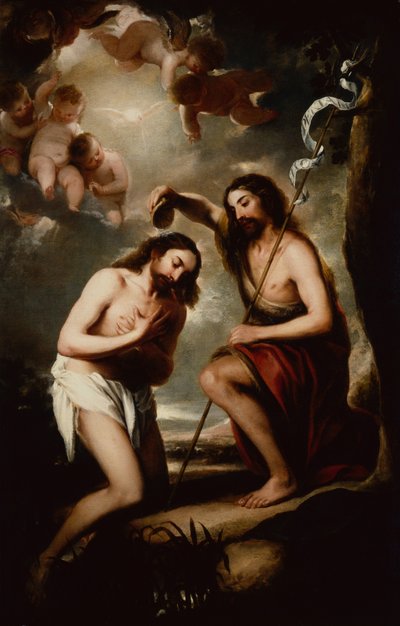 Le Baptême du Christ - José Antolínez
