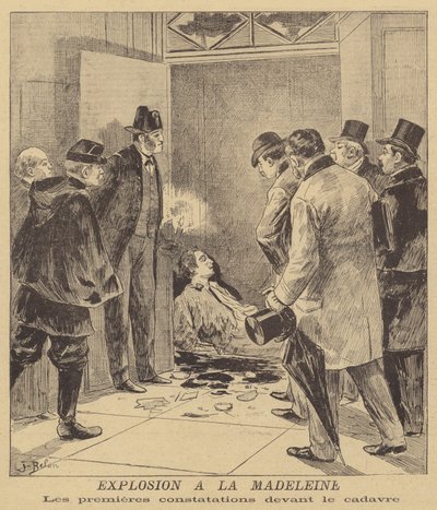 Explosion à La Madeleine - Jose Belon