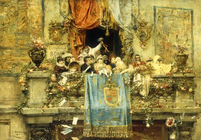 Au carnaval - Jose Benlliure y Gil