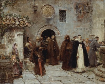 La Procession - Jose Benlliure y Gil