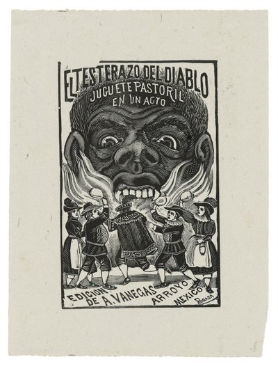 El Testarazo del Diablo, vers 1900, imprimé en 1942 - José Guadalupe Posada