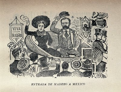 Entrée de Madero à Mexico - José Guadalupe Posada