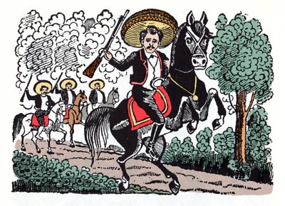 Romero Macario - La Révolution mexicaine (1910-1920) - Xylographie de José Guadalupe Posada (1852-1913) - José Guadalupe Posada