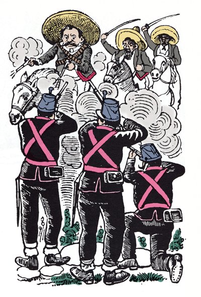 La Révolution mexicaine (1910-1920) : le combat des fédéraux contre les troupes révolutionnaires d