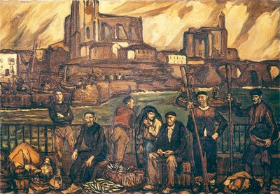 Basques de pêcheurs - Jose Gutierrez Solana