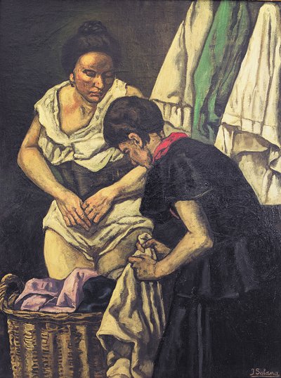 Les Lavandières - Jose Gutierrez Solana