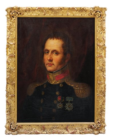Portrait du Capitaine Samuel Edward Cook, R.N., c.1830 - José Gutiérrez de la Vega