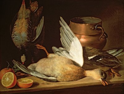 Nature morte avec gibier - Jose Lopez Enguidanos
