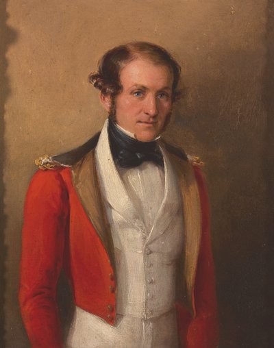 Lieutenant-colonel (plus tard lieutenant général) William Anson McCleverty, 48e Régiment - Jose Maria Escacena y Daza