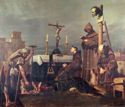Décapitation de Don Alvaro de Luna - Jose Maria Rodriguez de Losada