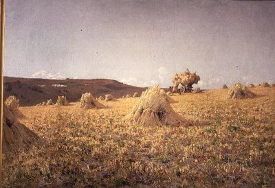Récolte près d