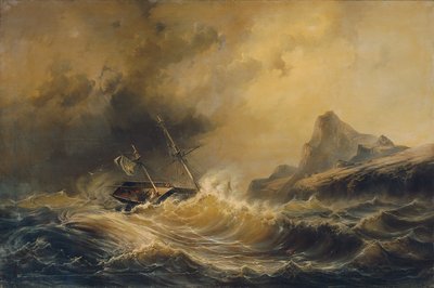 Naufrage au cap Horn - Josef Carl Berthold Püttner