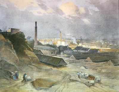 Briqueterie à Heiligenstadt, publié à Vienne - Josef Danilowatz