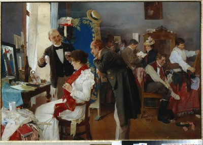 Dans la loge - Josef Douba