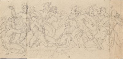 Scène de combat classique - Josef Gisela