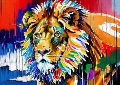 Lion - Josef Johann Michel