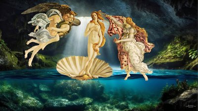 Die Geburt der Venus - Josef Johann Michel