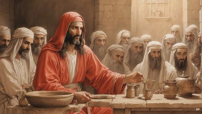 Jésus dit aux serviteurs de remplir les jarres d