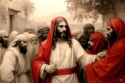 Jésus trahi par Judas - Josef Johann Michel