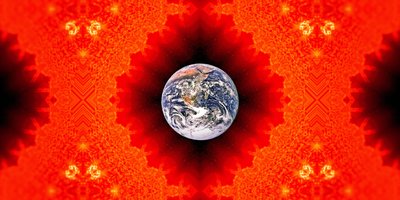 Solaire : Vue de la terre depuis le soleil 1 - Josef Johann Michel