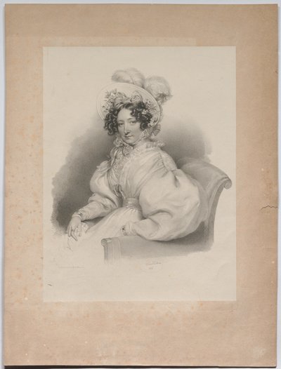 Gabrielle Auersperg, née Lobkowitz - Josef Kriehuber