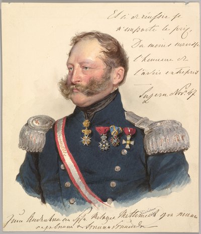 Prince Friedrich de Schwarzenberg - Josef Kriehuber