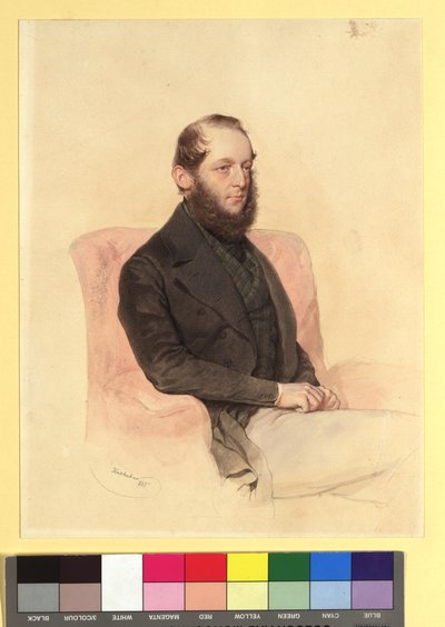 Le comte Wilhelm Clemens Westphalen zu Fürstenberg (1818-1883) - Josef Kriehuber