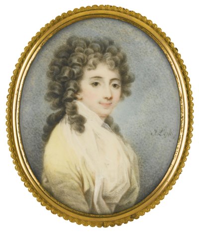 Portrait de la comtesse Zofia Potocka-Witt 1760-1822, seconde moitié du XVIIIe siècle - Josef Leski