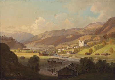 Vue sur Maria Rain, Carinthie - Josef Mayr